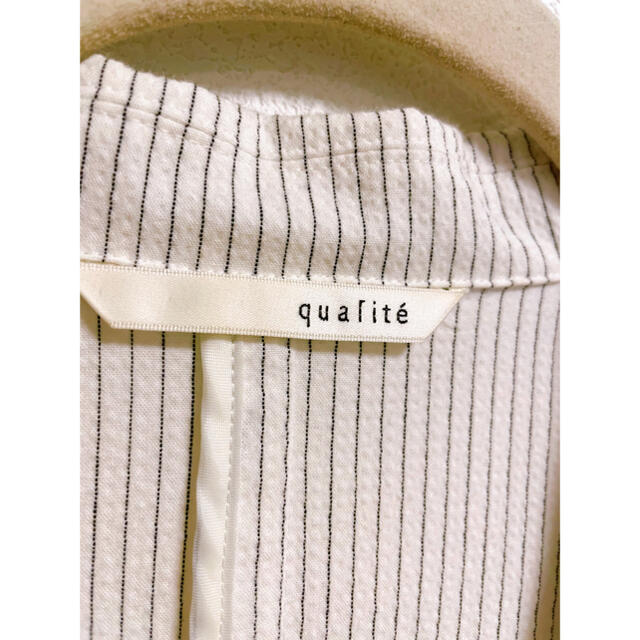 qualite(カリテ)の【カリテ】春夏ジャケット 36サイズ レディースのジャケット/アウター(テーラードジャケット)の商品写真