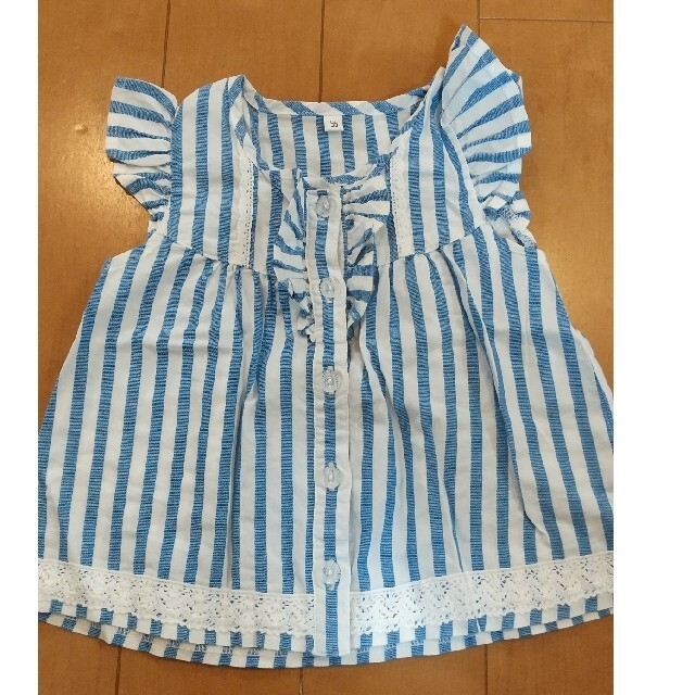 キッズ半袖セット　95 キッズ/ベビー/マタニティのキッズ服女の子用(90cm~)(Tシャツ/カットソー)の商品写真