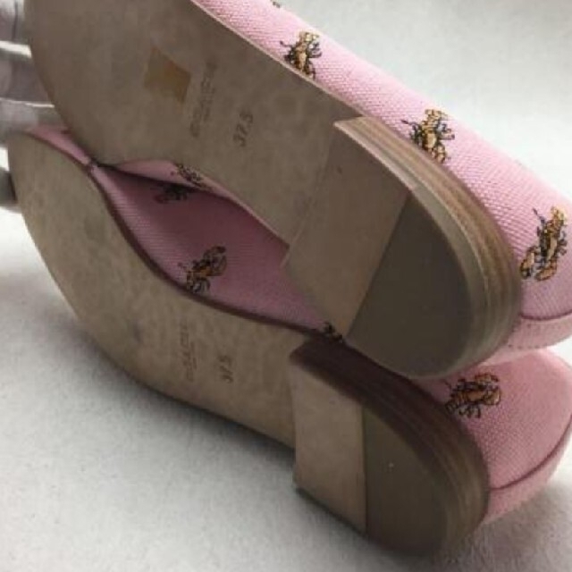 COACH(コーチ)の【美品】 COACH コーチ フラットシューズ ローヒール お洒落 刺繍  レディースの靴/シューズ(ローファー/革靴)の商品写真