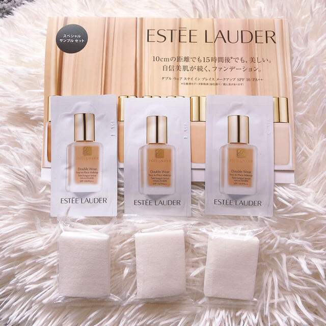 Estee Lauder(エスティローダー)のエスティーローダー　ファンデーション　サンプル コスメ/美容のキット/セット(サンプル/トライアルキット)の商品写真