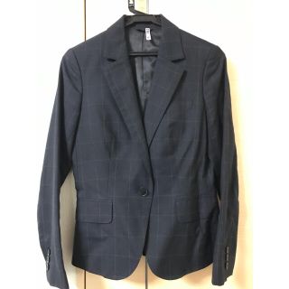 スーツカンパニー(THE SUIT COMPANY)の椿さん専用③スーツカンパニースーツ　2点セット　ネイビーチェック(スーツ)