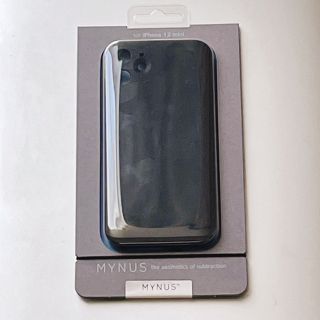 MYNUS iPhone 12 mini CASE マットブラック(iPhoneケース)