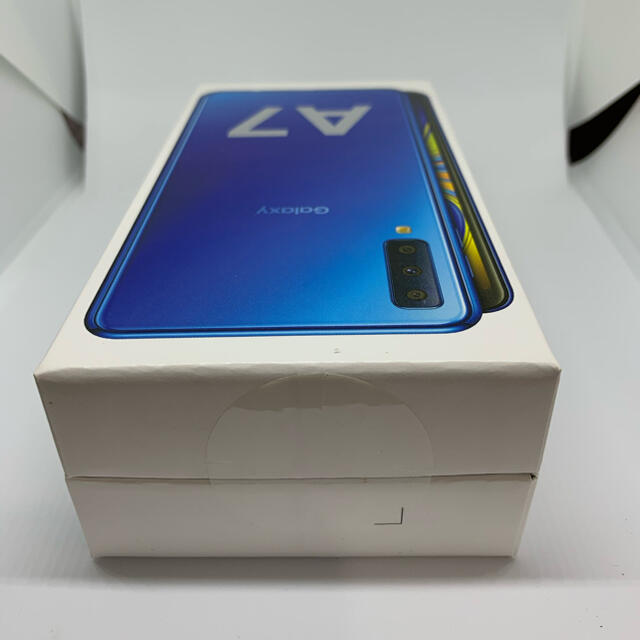 新品、未使用、未開封　Samsung Galaxy A7 Blue モバイル