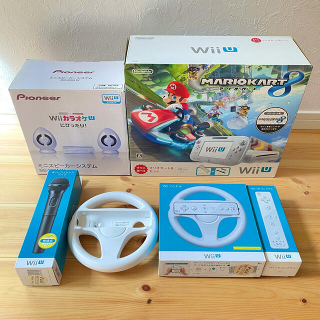 wiiU マリオカート8セット　美品