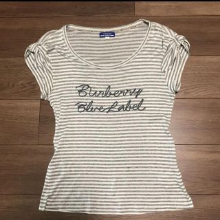 バーバリーブルーレーベル(BURBERRY BLUE LABEL)のBurberry Tシャツ　カット(Tシャツ(半袖/袖なし))