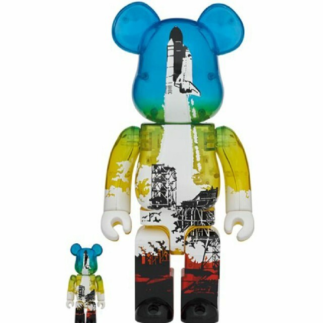 SPACE SHUTTLE BE@RBRICK LAUNCH 100%&400%