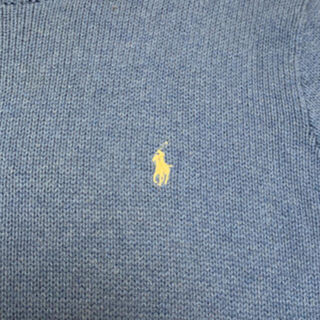 Ralph Lauren(ラルフローレン)の90年代　ポロラルフローレン　スカイブルー　セーター メンズのトップス(ニット/セーター)の商品写真