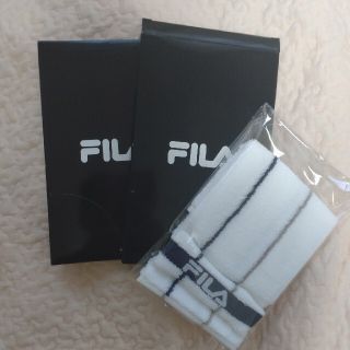 フィラ(FILA)のFILA タオルハンカチ  ２枚　箱入(ハンカチ)