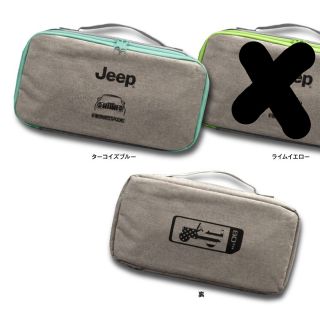 ジープ(Jeep)の[非売品]JEEP ジープ ノベルティ Renegade ガジェットケース(その他)