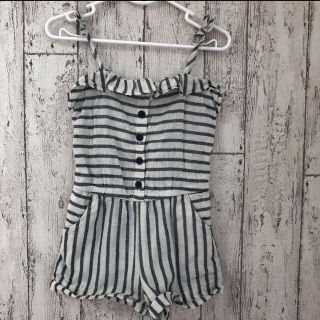 ベビーギャップ(babyGAP)のBaby gap ストライプオールインワン サロペット　90size(18〜24(パンツ/スパッツ)