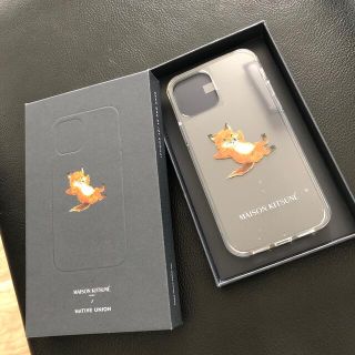 メゾンキツネ(MAISON KITSUNE')のメゾンキツネ　iPhone12 ケース(iPhoneケース)