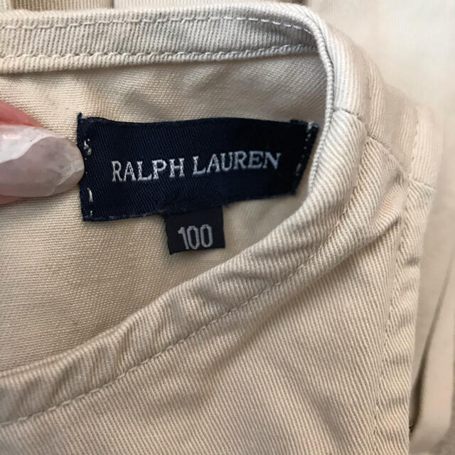 Ralph Lauren(ラルフローレン)のRalph Lauren プリーツワンピース　100㎝ キッズ/ベビー/マタニティのキッズ服女の子用(90cm~)(ワンピース)の商品写真