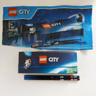 LEGO CITY （レゴシティ） 筆箱、鉛筆 セット 【開封未使用】(ペンケース/筆箱)