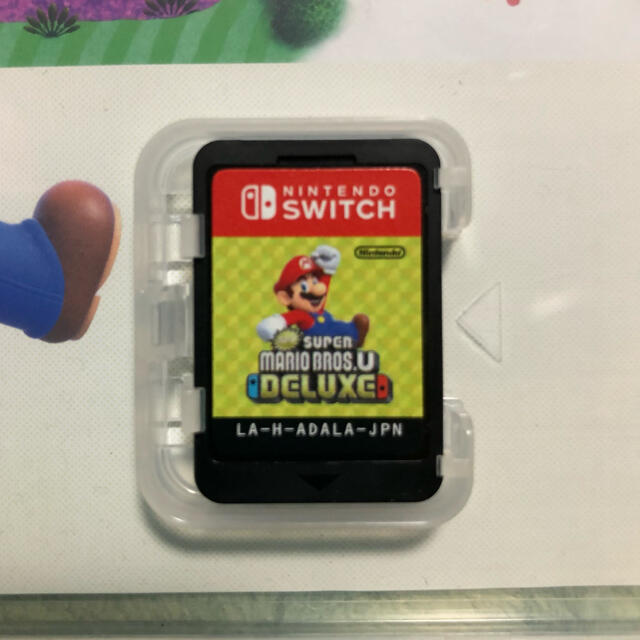 Nintendo Switch(ニンテンドースイッチ)のNew スーパーマリオブラザーズ U デラックス Switch エンタメ/ホビーのゲームソフト/ゲーム機本体(家庭用ゲームソフト)の商品写真