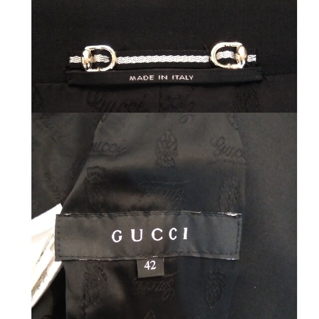 Gucci(グッチ)のゆう様専用 Gucci ブラック フォーマルスーツ レディースのフォーマル/ドレス(スーツ)の商品写真