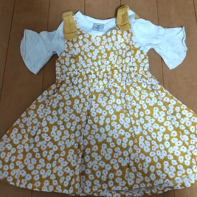 キッズワンピース　90 キッズ/ベビー/マタニティのキッズ服女の子用(90cm~)(ワンピース)の商品写真