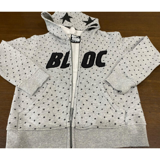 BLOC(ブロック)のBLOC   120センチ キッズ/ベビー/マタニティのキッズ服男の子用(90cm~)(カーディガン)の商品写真