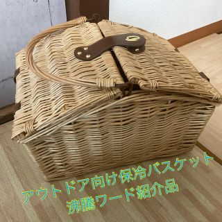 コストコ(コストコ)の【新品未使用】コストコ　アウトドア向け保冷バスケット(その他)