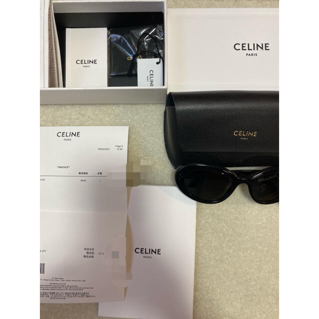 celine(セリーヌ)のキャットアイ S193 サングラス  アセテート ブラック　セリーヌ　登坂着 メンズのファッション小物(サングラス/メガネ)の商品写真