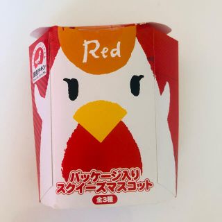 からあげクン パッケージ入りスクイーズマスコットRed(キャラクターグッズ)