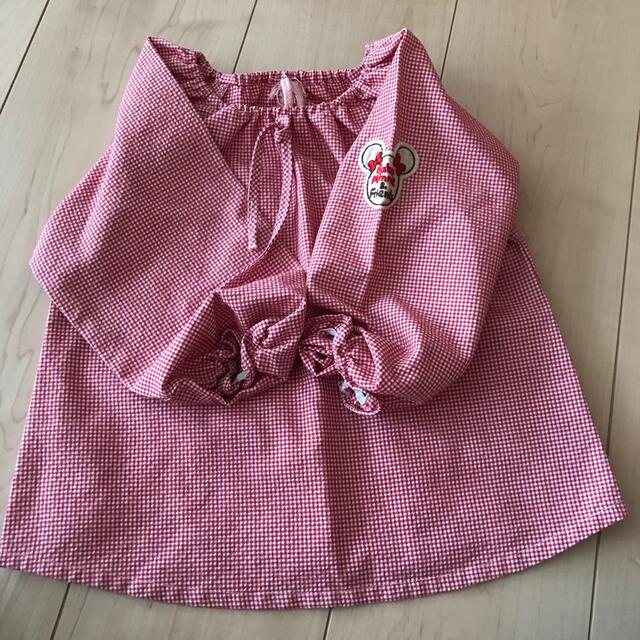 スモック90サイズ キッズ/ベビー/マタニティのキッズ服女の子用(90cm~)(その他)の商品写真