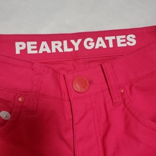 パーリーゲイツ(PEARLY GATES)のPEARLY GATES　ゴルフウェア　レディース　パンツ　ピンク(ウエア)
