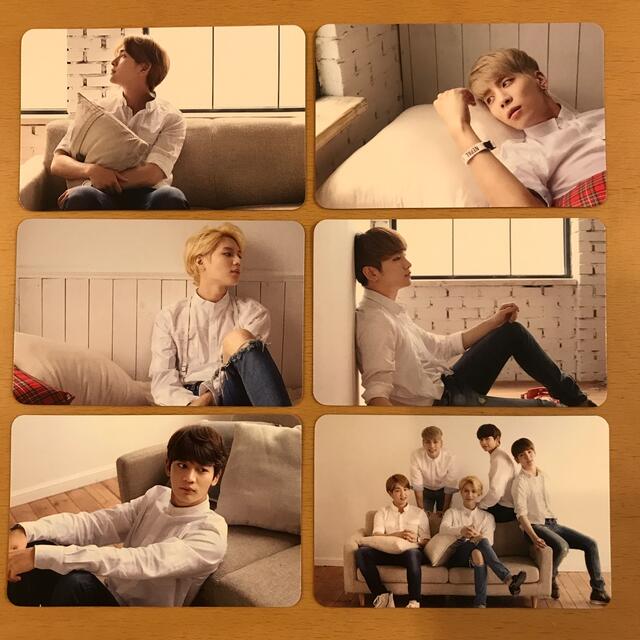 SHINee(シャイニー)のSHINee トレカ　6枚セット エンタメ/ホビーのタレントグッズ(アイドルグッズ)の商品写真