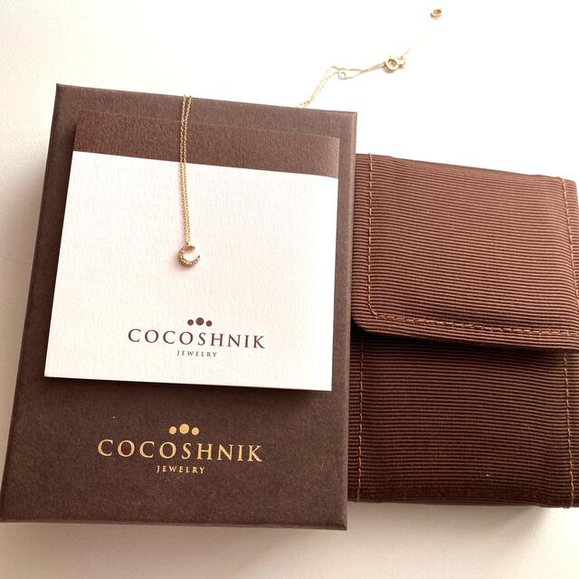 COCOSHNIK(ココシュニック)の【美品】COCOSHNIK（ココシュニック）ダイヤモンドネックレス レディースのアクセサリー(ネックレス)の商品写真