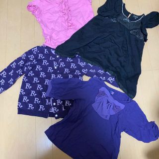 アナスイミニ(ANNA SUI mini)のアナスイミニケイトスペード女の子ハイブランド110.120.4点(Tシャツ/カットソー)