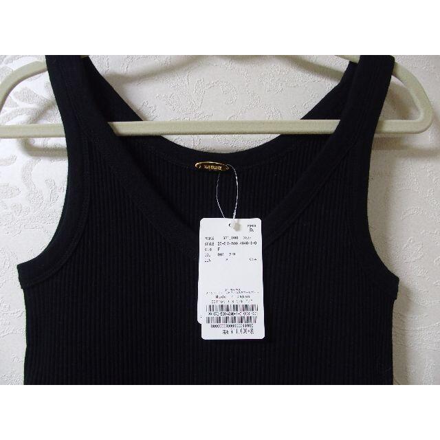 DEUXIEME CLASSE(ドゥーズィエムクラス)の新品　Deuxieme Classe　 COTTON RIB  Vネック T/T レディースのトップス(タンクトップ)の商品写真