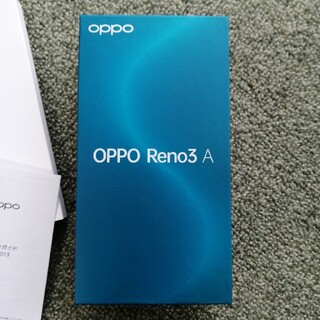オッポ(OPPO)の本体なし OPPO Reno3 A CPH2013 White 箱 付属品(その他)