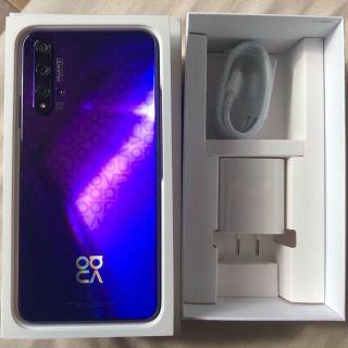 ファーウェイ(HUAWEI)の【新品】HUAWEI nova5T / 128GB ミッドサマーパープル(スマートフォン本体)