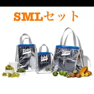 ディーンアンドデルーカ(DEAN & DELUCA)のZiploc×DEAN＆DELUCA×BEAMS クーラーバッグ S M L (トートバッグ)