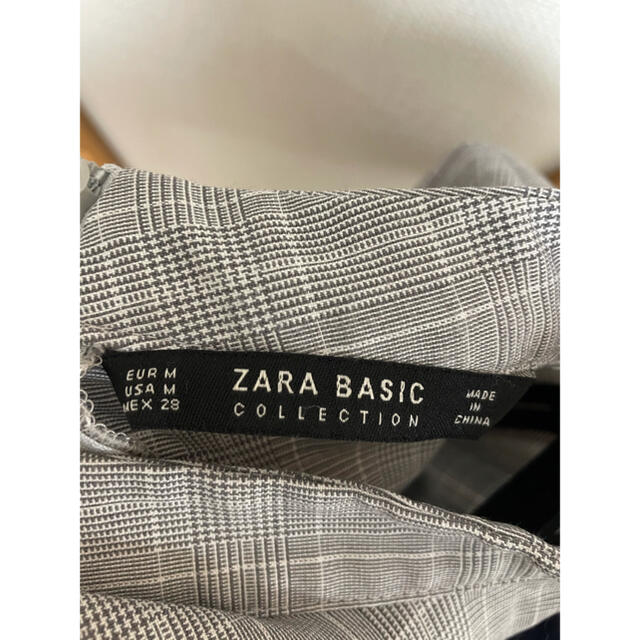 ZARA(ザラ)の［お値下げ中！］ZARAチェック柄ワンピース レディースのワンピース(ひざ丈ワンピース)の商品写真