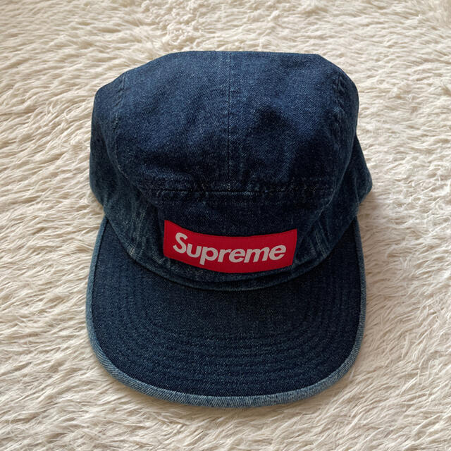 Supreme(シュプリーム)のSupreme❤18ss Denim Camp Cap メンズの帽子(キャップ)の商品写真
