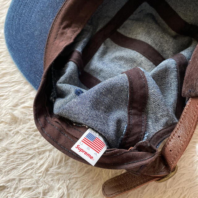 Supreme(シュプリーム)のSupreme❤18ss Denim Camp Cap メンズの帽子(キャップ)の商品写真