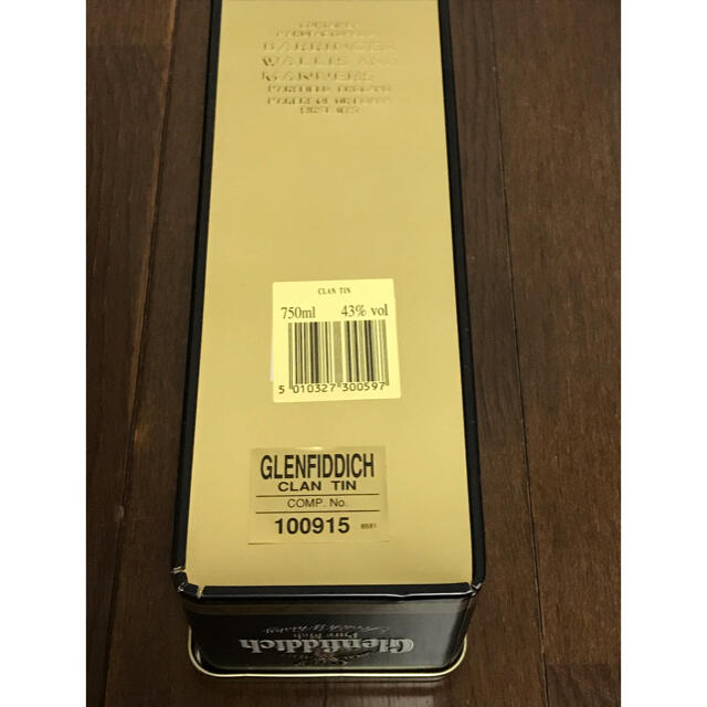 Glenfiddich 750ml 食品/飲料/酒の酒(ウイスキー)の商品写真