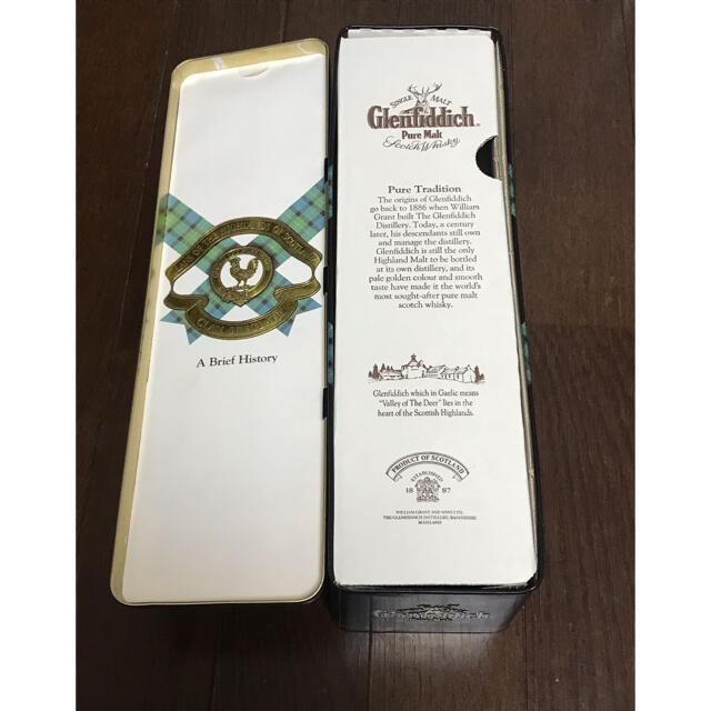 Glenfiddich 750ml 食品/飲料/酒の酒(ウイスキー)の商品写真