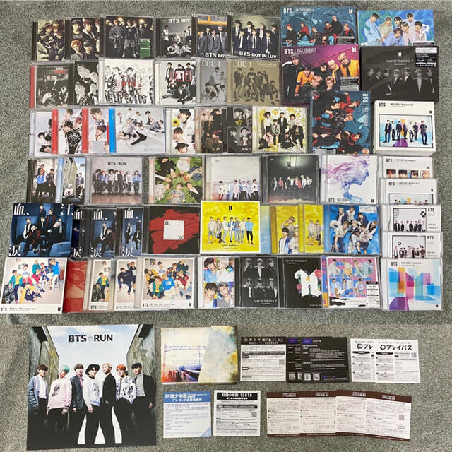 K-POP/アジアBTS CD 日本シングル 日本盤 まとめ売り セット 防彈少年團