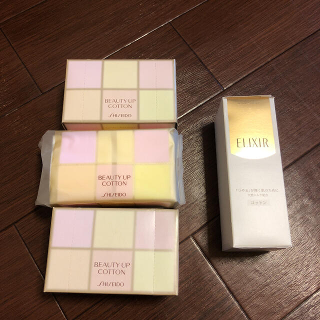 SHISEIDO (資生堂)(シセイドウ)の《新品》資生堂★ビューティーコットン　つや玉コットン コスメ/美容のメイク道具/ケアグッズ(コットン)の商品写真