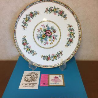 ウェッジウッド(WEDGWOOD)の未使用 コールポート ミングローズ プレート 大皿 英国製 bone china(食器)