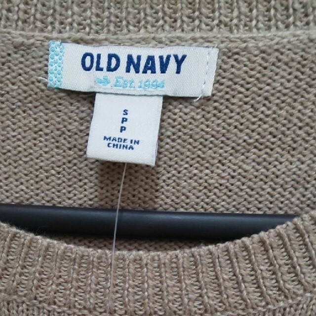 Old Navy(オールドネイビー)の新品★OLD NAVYベージュ長袖★S レディースのトップス(カットソー(長袖/七分))の商品写真