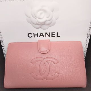 シャネル(CHANEL)の12万円（新品時の参考価格）シャネルキャビアスキン　長財布♡(財布)