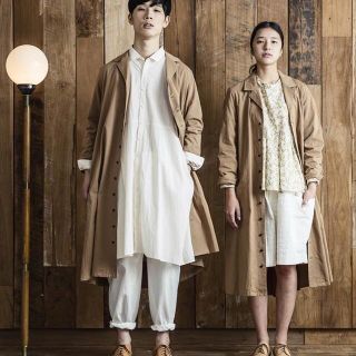 ヤエカ(YAECA)の【しろくま様専用】susuri  パネルシャツ　17ss(ひざ丈ワンピース)