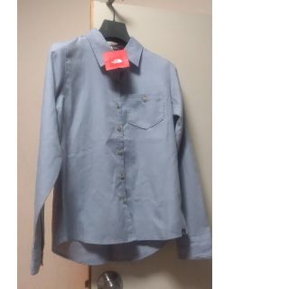 ザノースフェイス(THE NORTH FACE)の新品 THE NORTH FACE WOMENS L/S SHIRT S(M)(シャツ/ブラウス(長袖/七分))