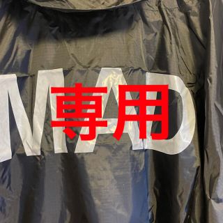 アンダーカバー(UNDERCOVER)の【専用】UNDERCOVER MAD レインコート ポンチョ 黒(レインコート)