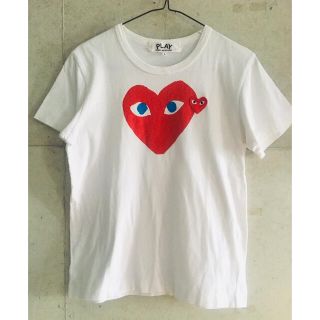 コムデギャルソン(COMME des GARCONS)の【★希少★正規★Lサイズ！】プレイコムデギャルソン ブルーアイズ 青目 Tシャツ(Tシャツ/カットソー(半袖/袖なし))