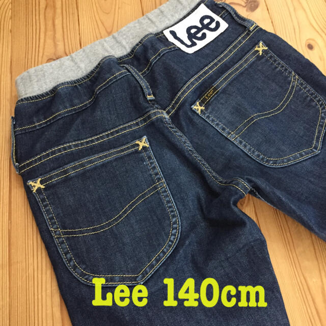 Lee(リー)のused / Lee キッズデニム 140cm キッズ/ベビー/マタニティのキッズ服男の子用(90cm~)(パンツ/スパッツ)の商品写真