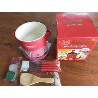 新品未使用　◆チョコレートフォンデュセット(ガーナ)(調理道具/製菓道具)