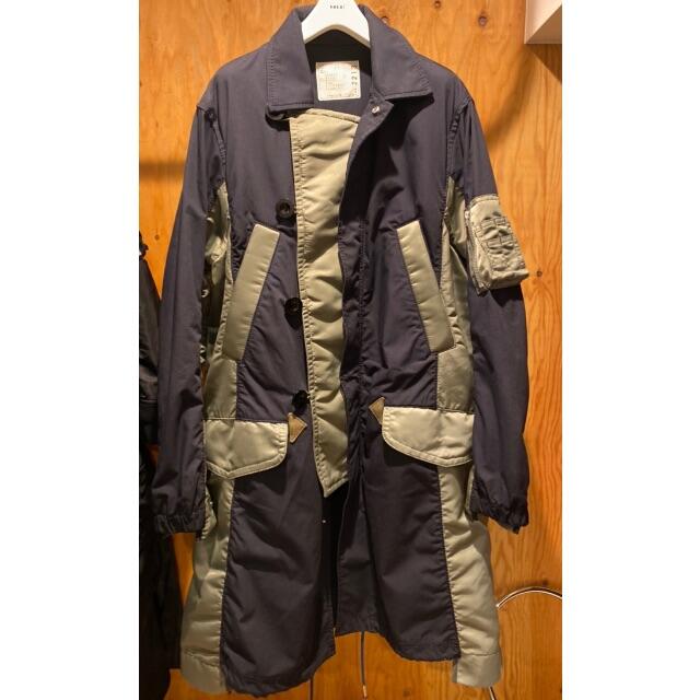 20SS sacai ドッキングコート サカイ
